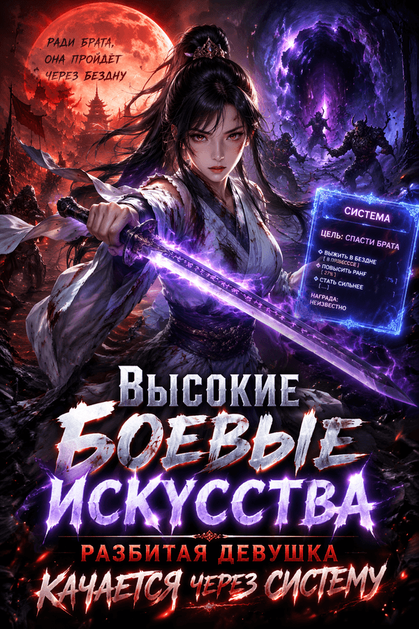 Высокие боевые искусства: Разбитая девушка качается через систему