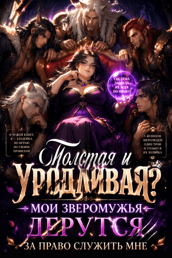 Толстая и уродливая? Мои зверомужья дерутся за право служить мне