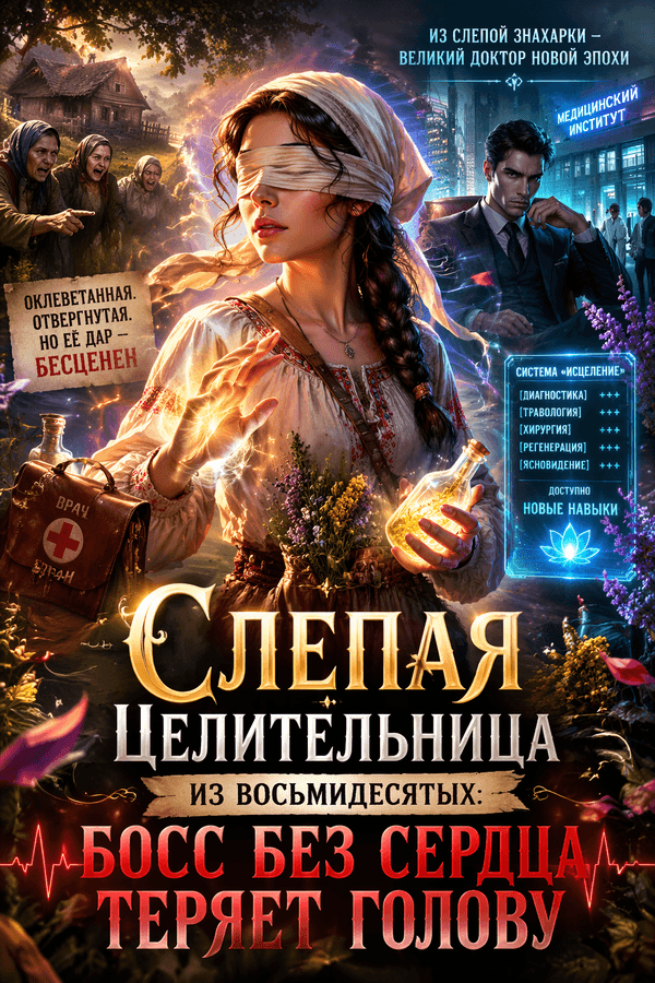 Слепая целительница из восьмидесятых: босс без сердца теряет голову