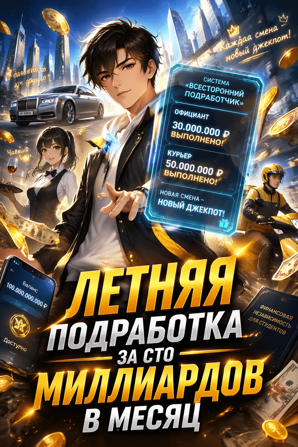 Летняя подработка за сто миллиардов в месяц