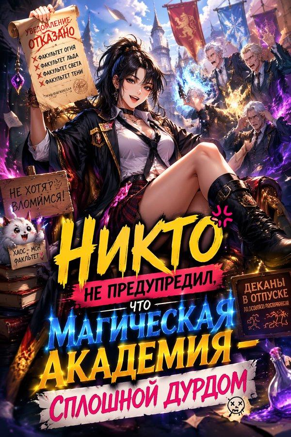 Никто не предупредил, что магическая академия — сплошной дурдом
