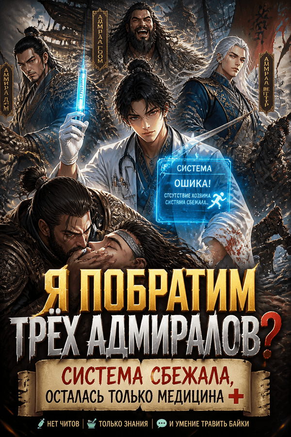 Я побратим трёх адмиралов? Система сбежала, осталась только медицина
