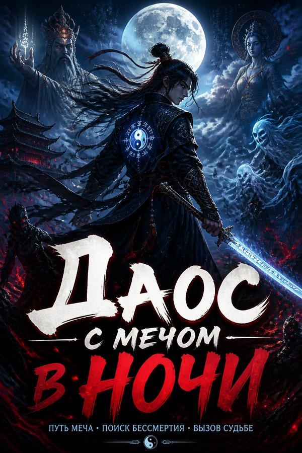 Даос с мечом в ночи