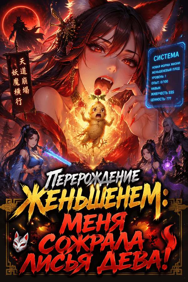 Перерождение женьшенем: Меня сожрала лисья дева!