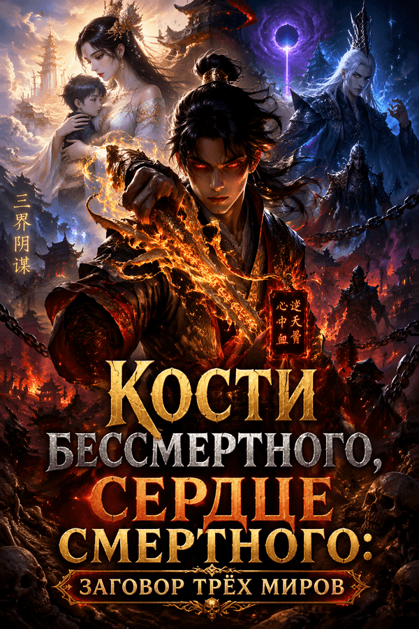 Кости бессмертного, сердце смертного: заговор трёх миров