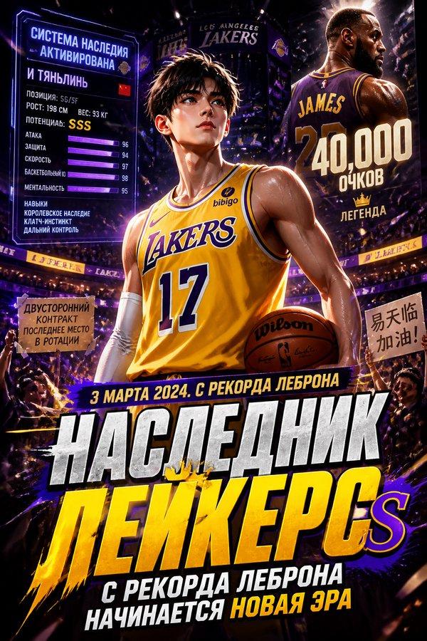 Наследник Лейкерс: С рекорда ЛеБрона начинается новая эра