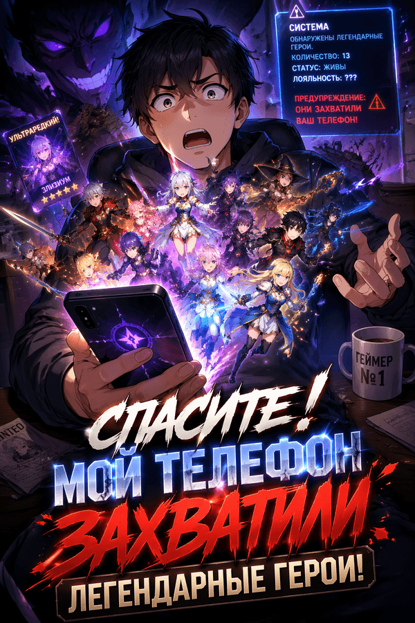Спасите! Мой телефон захватили легендарные герои!