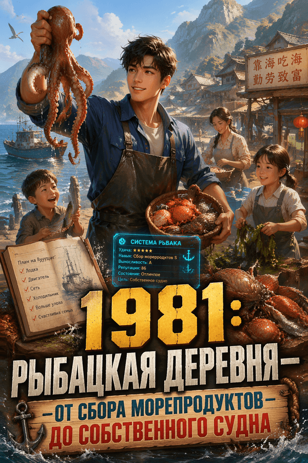 1981: Рыбацкая деревня — от сбора морепродуктов до собственного судна