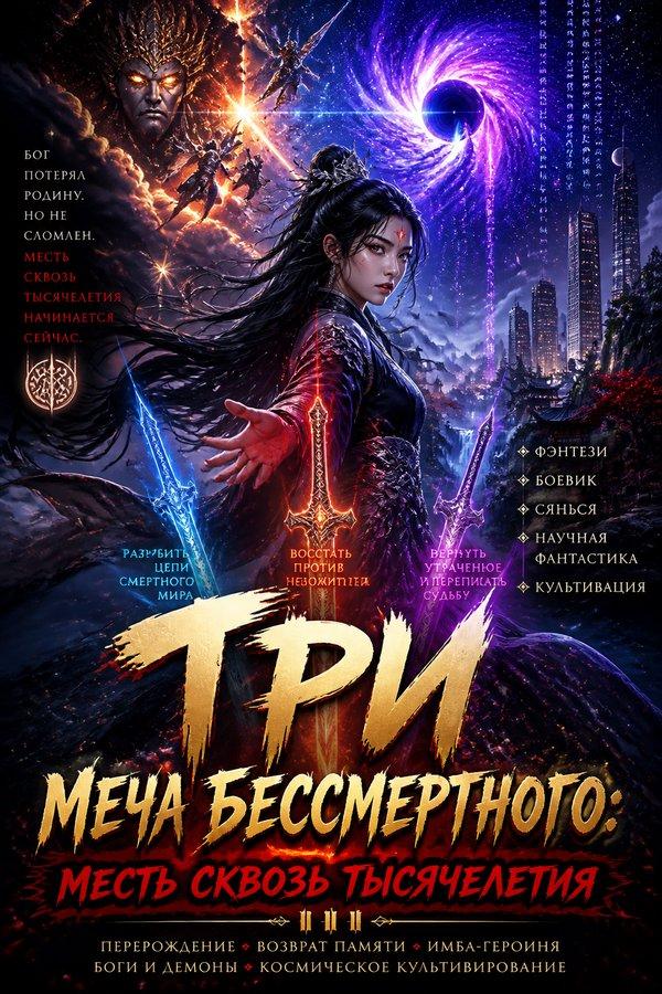 Три меча бессмертного: Месть сквозь тысячелетия