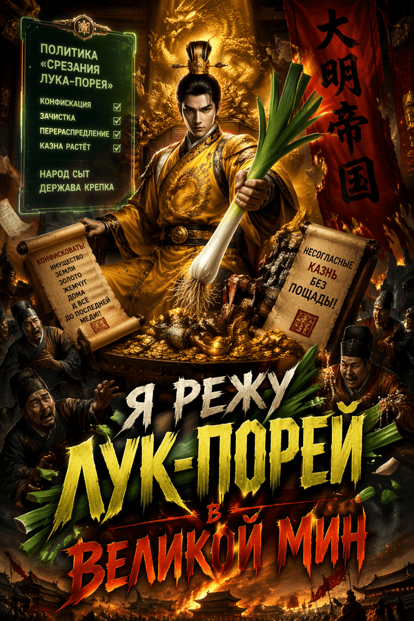 Я режу лук-порей в Великой Мин