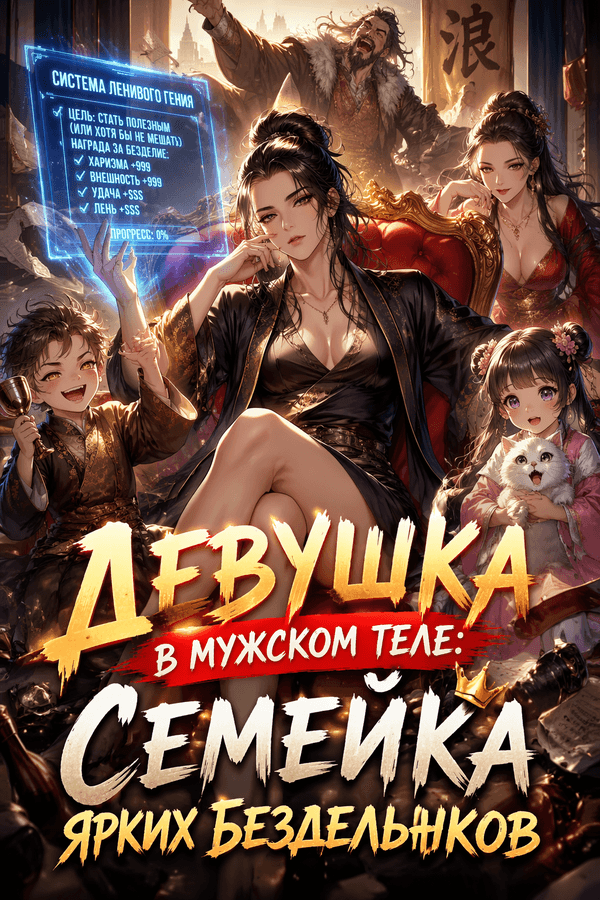 Девушка в мужском теле: семейка ярких бездельников