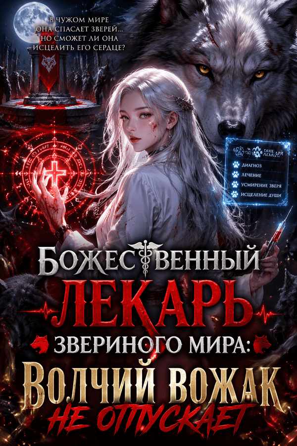 Божественный лекарь звериного мира: Волчий вожак не отпускает