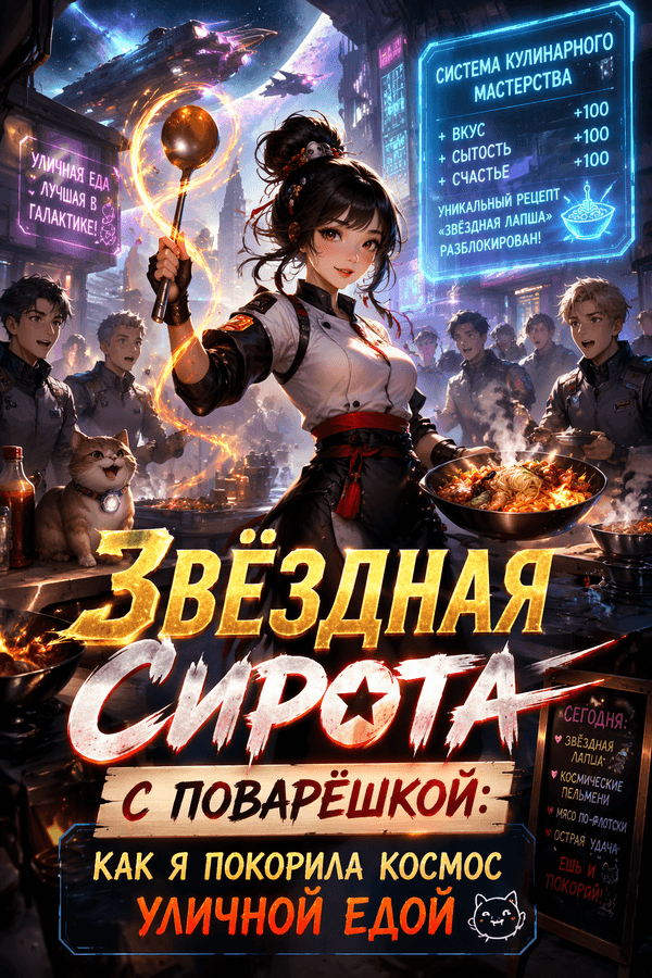 Звёздная сирота с поварёшкой: как я покорила космос уличной едой