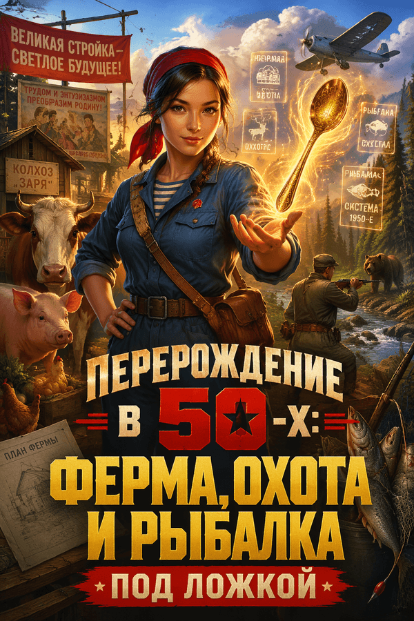 Перерождение в 50-х: Ферма, охота и рыбалка под ложкой