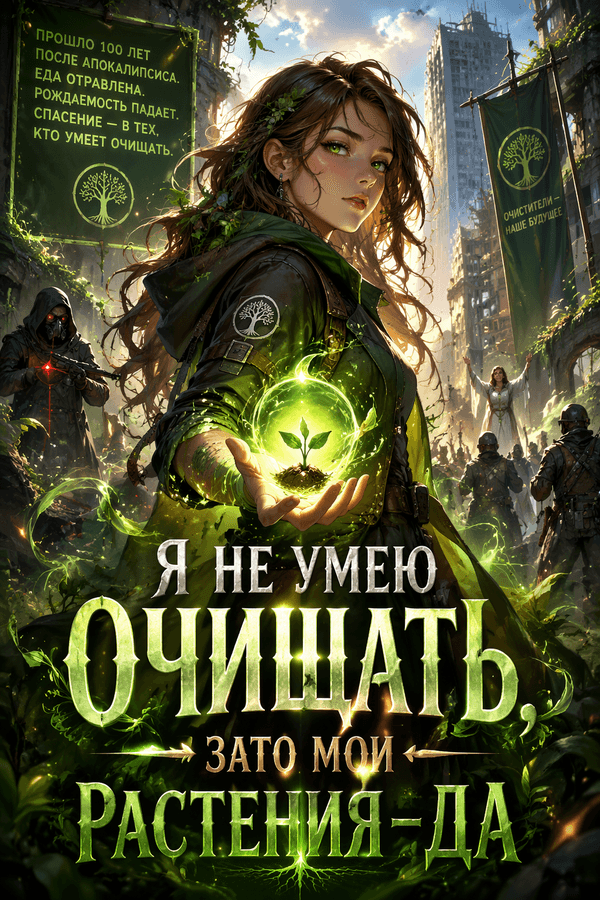 Я не умею очищать, зато мои растения — да