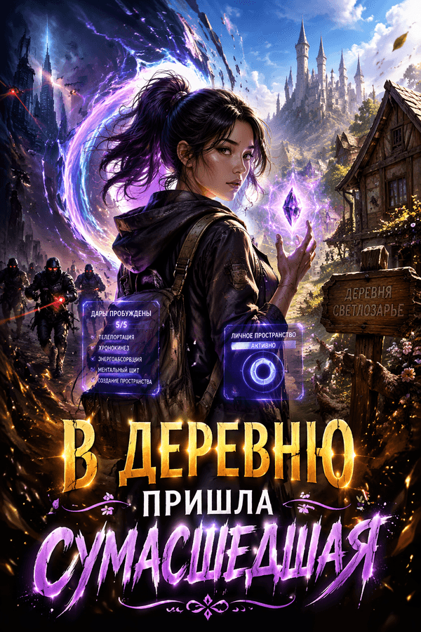 В деревню пришла сумасшедшая