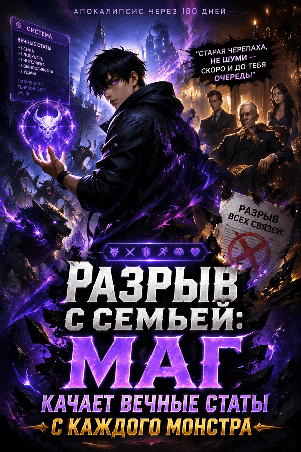 Разрыв с семьёй: маг качает вечные статы с каждого монстра