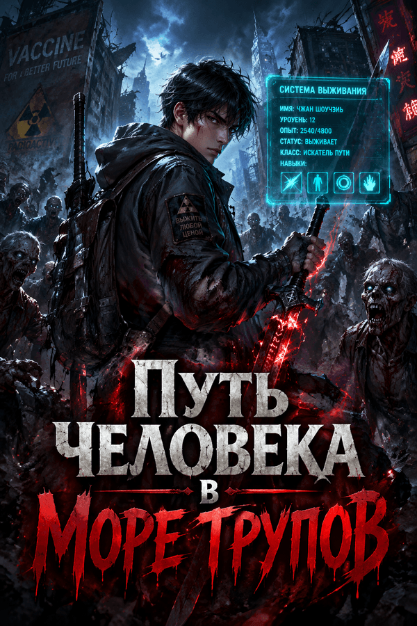 Путь человека в море трупов