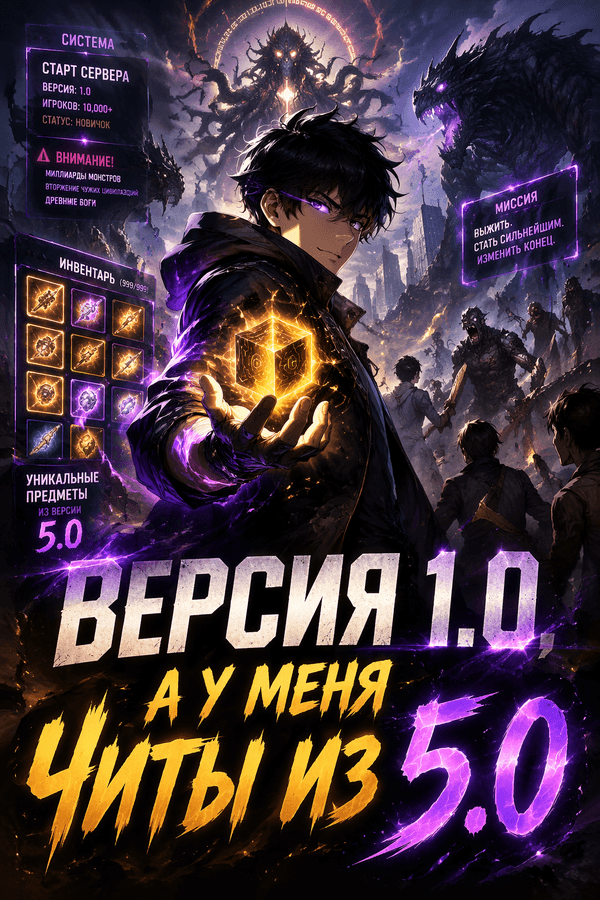 Версия 1.0, а у меня читы из 5.0