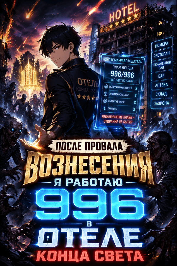 После провала вознесения я работаю 996 в отеле конца света
