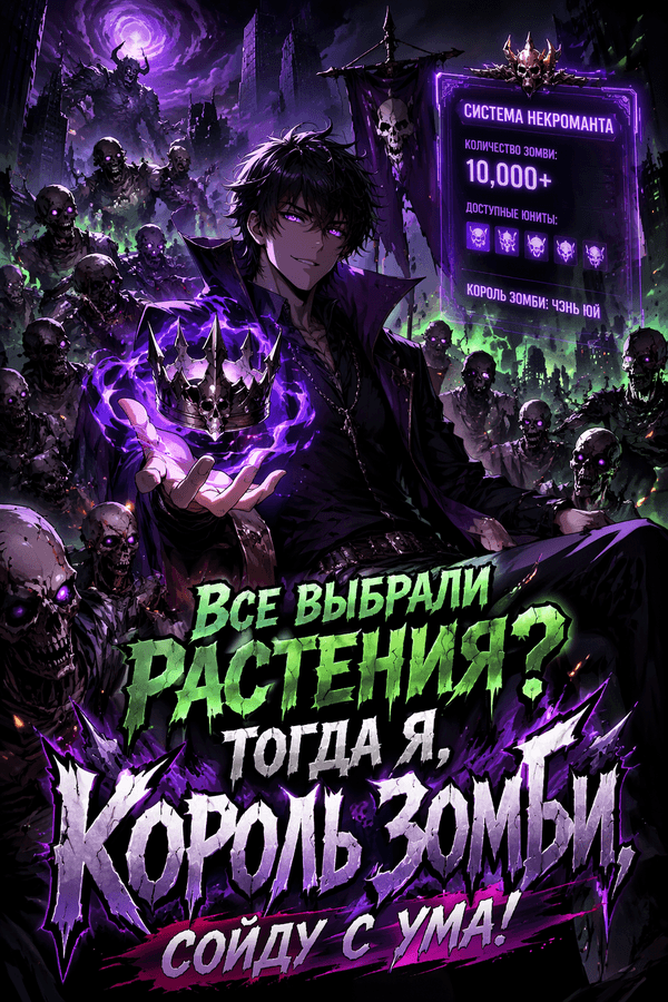 Все выбрали растения? Тогда я, Король Зомби, сойду с ума!