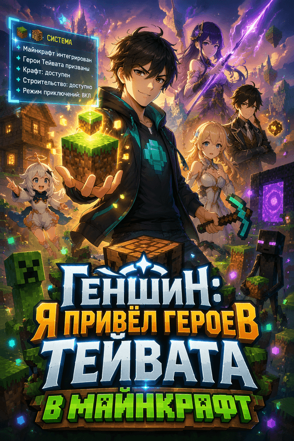 Геншин: Я привёл героев Тейвата в Майнкрафт