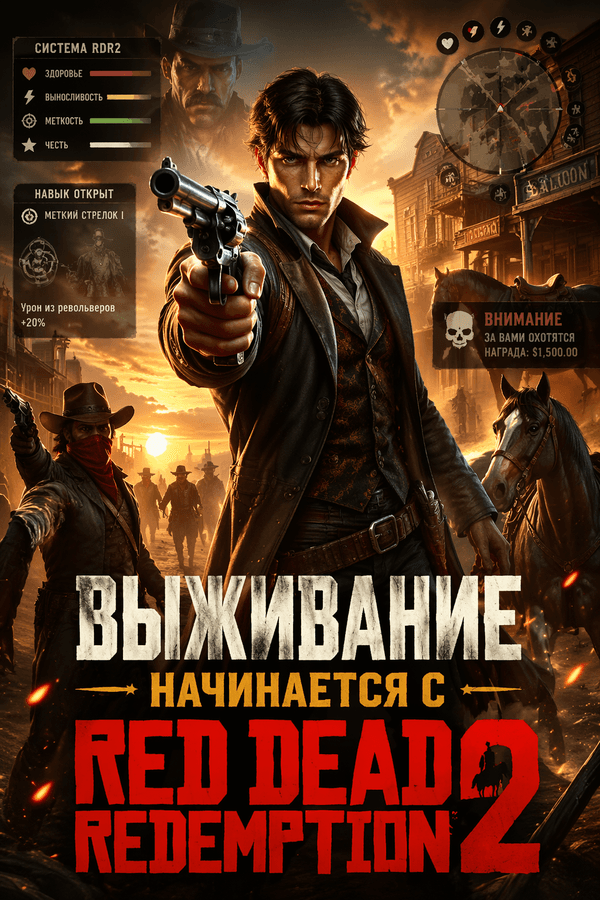 Выживание начинается с Red Dead Redemption 2