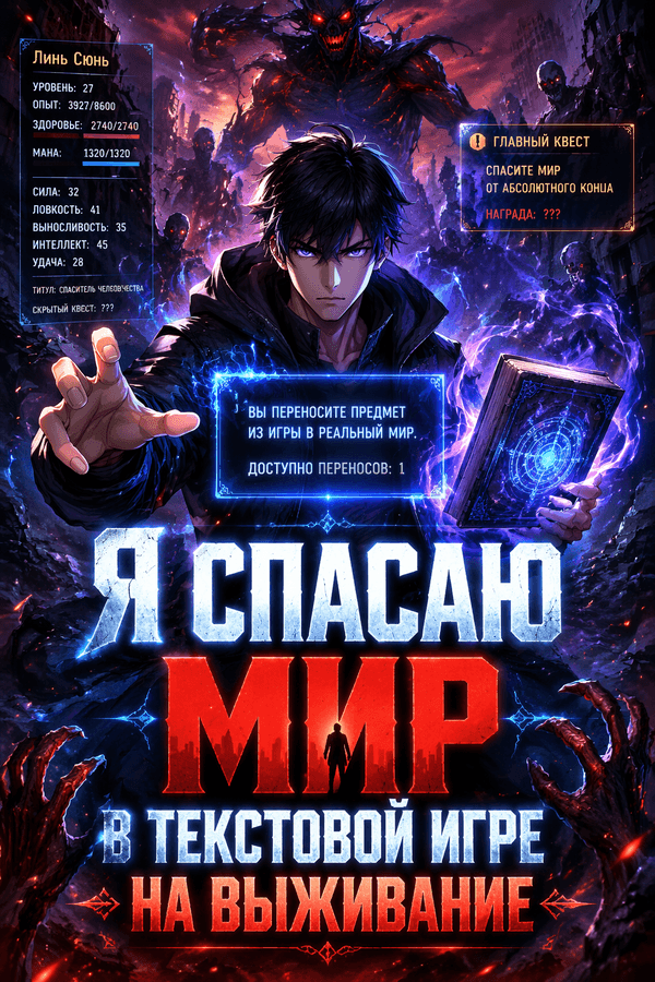 Я спасаю мир в текстовой игре на выживание