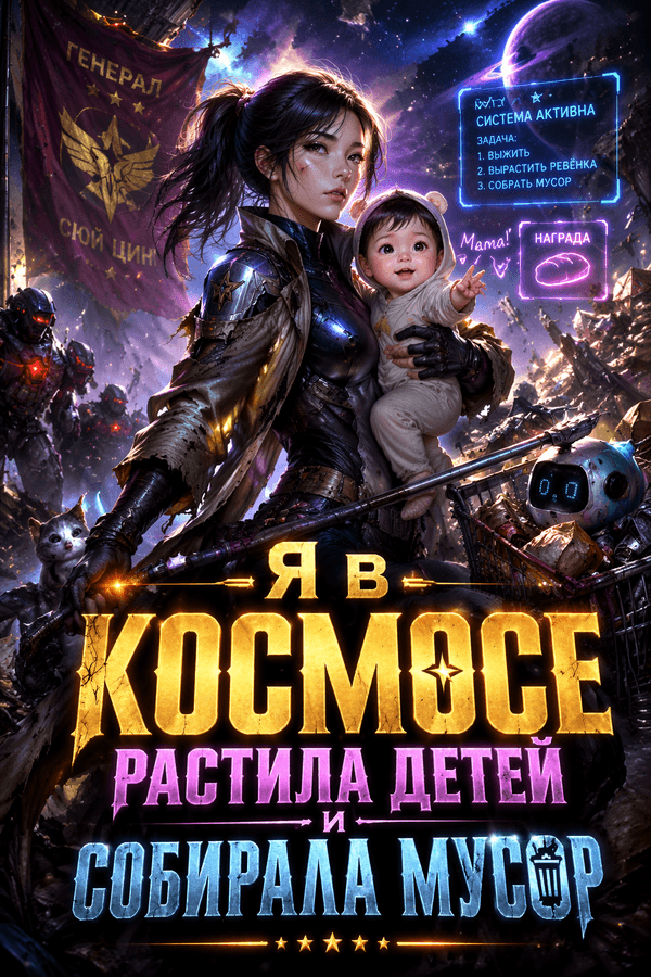 Я в космосе растила детей и собирала мусор