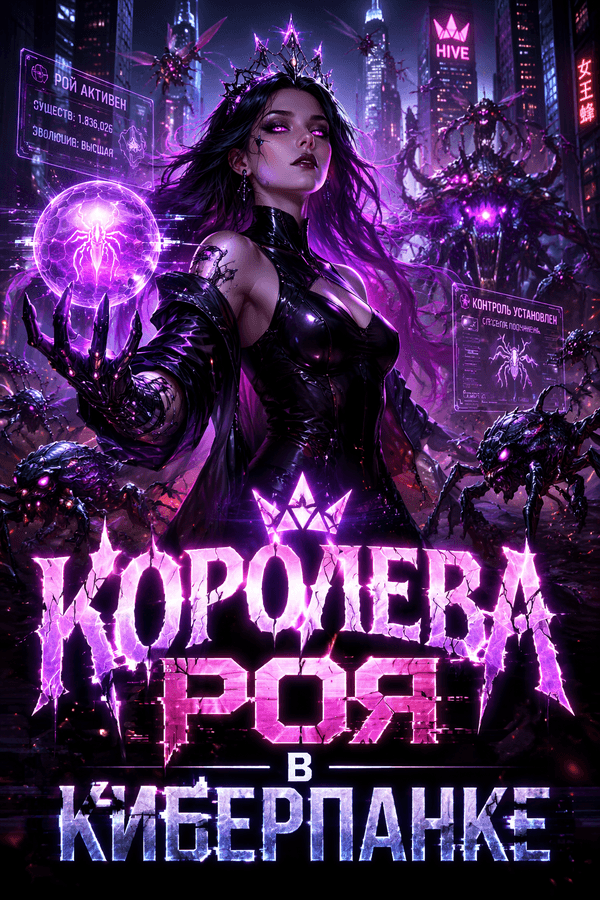 Королева роя в киберпанке