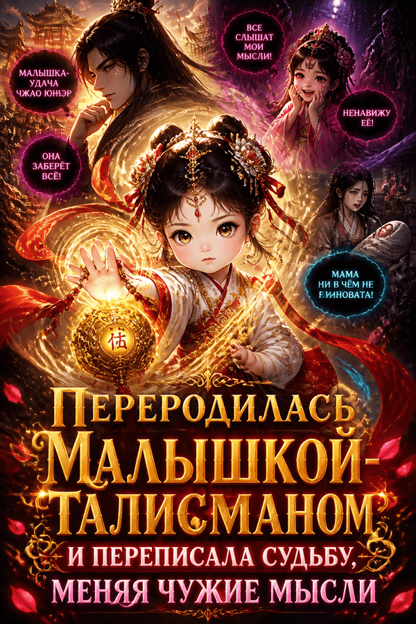 Переродилась малышкой-талисманом и переписала судьбу, меняя чужие мысли