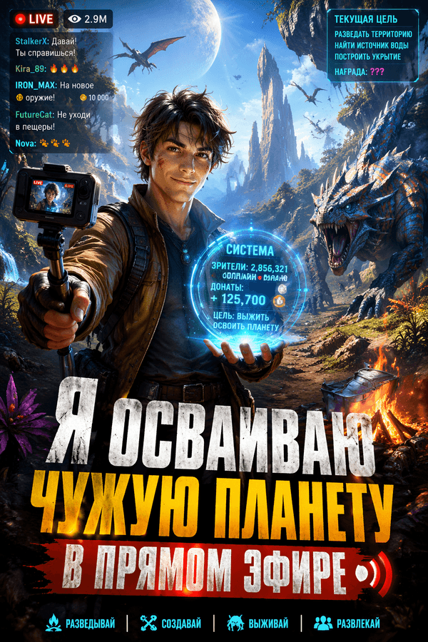 Я осваиваю чужую планету в прямом эфире