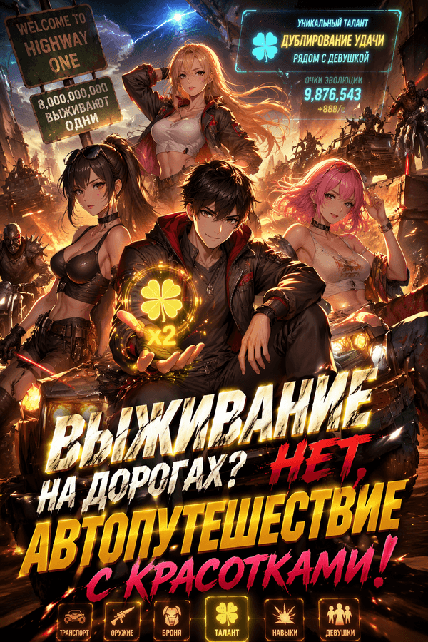Выживание на дорогах? Нет, автопутешествие с красотками!
