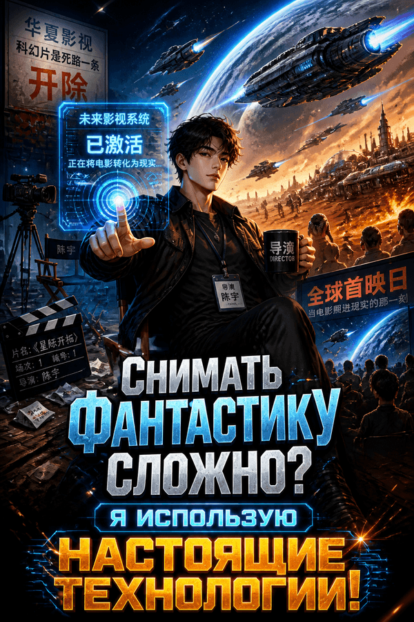 Снимать фантастику сложно? Я использую настоящие технологии!
