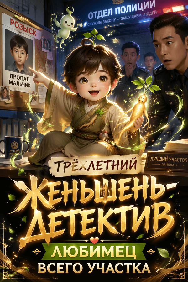Трёхлетний женьшень-детектив — любимец всего участка