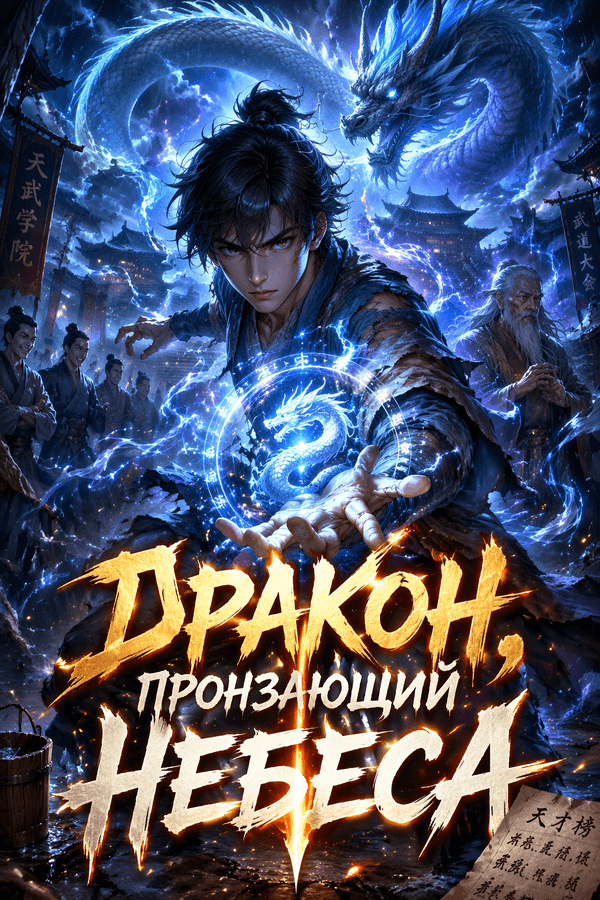 Дракон, пронзающий небеса