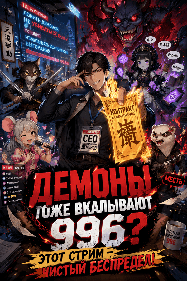 Демоны тоже вкалывают 996? Этот стрим — чистый беспредел!