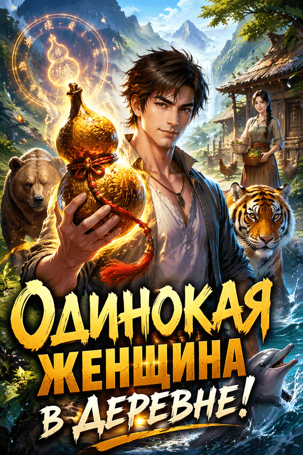 Одинокая женщина в деревне!