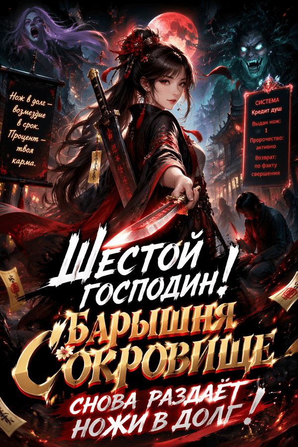Шестой господин! Барышня Сокровище снова раздаёт ножи в долг!
