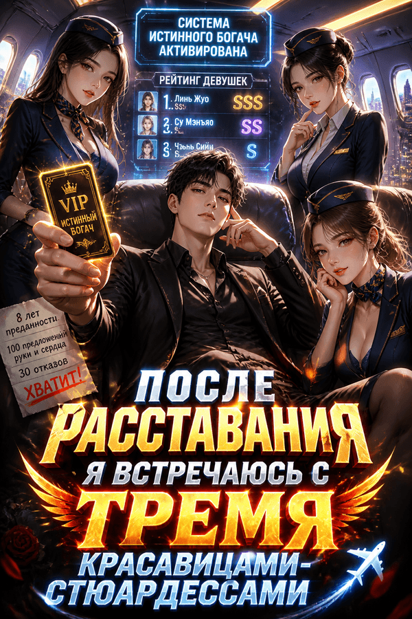 После расставания я встречаюсь с тремя красавицами-стюардессами