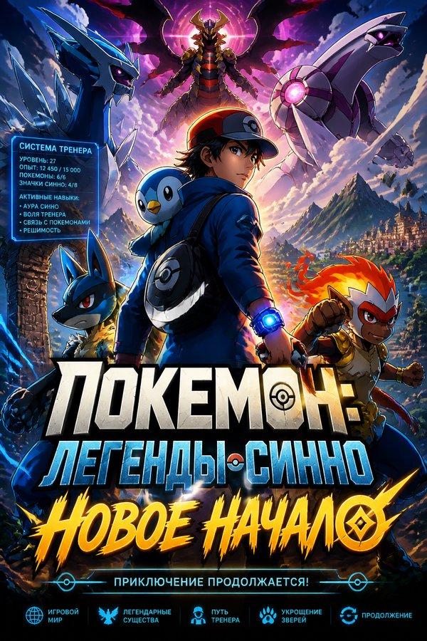 Покемон: Легенды Синно — Новое начало