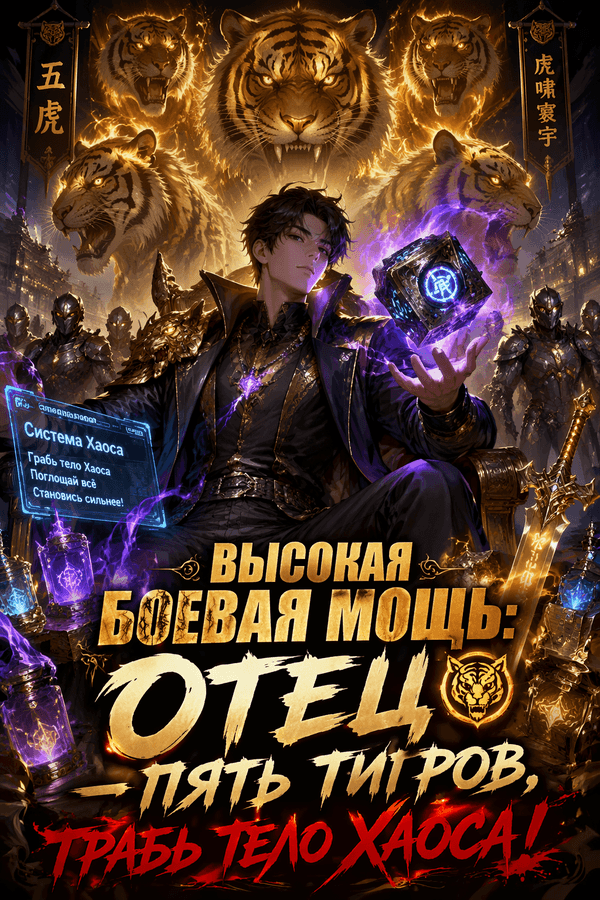 Высокая боевая мощь: отец — Пять Тигров, грабь тело Хаоса!