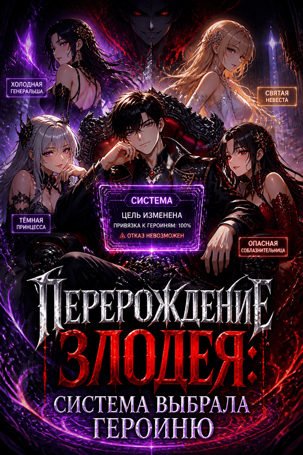 Перерождение злодея: система выбрала героиню