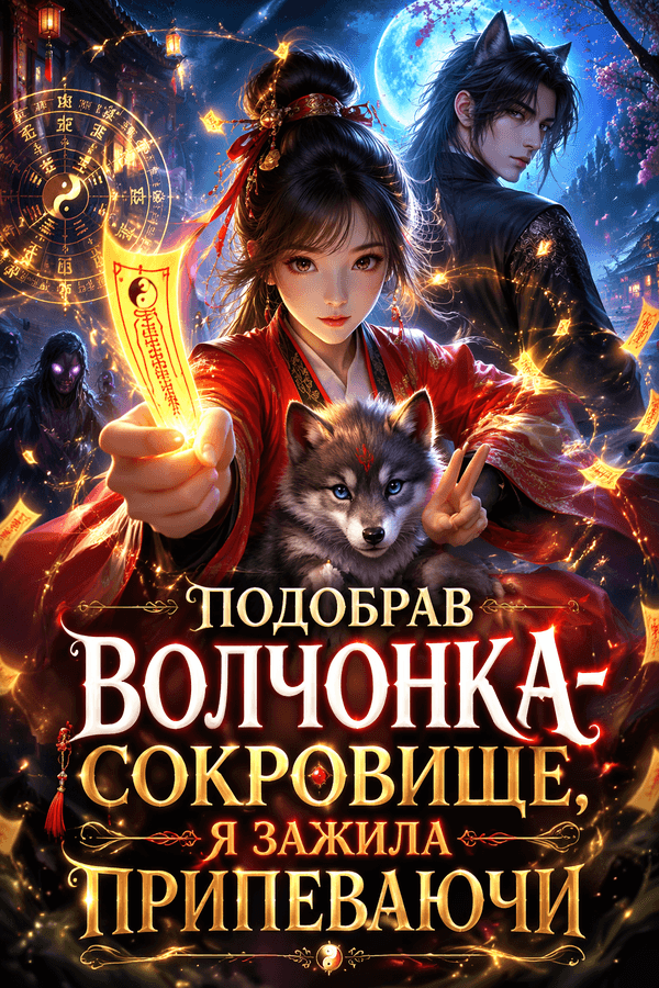Подобрав волчонка-сокровище, я зажила припеваючи