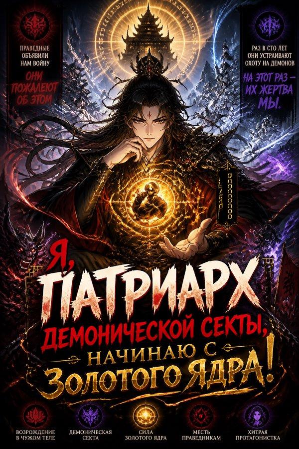Я, Патриарх Демонической Секты, Начинаю с Золотого Ядра!