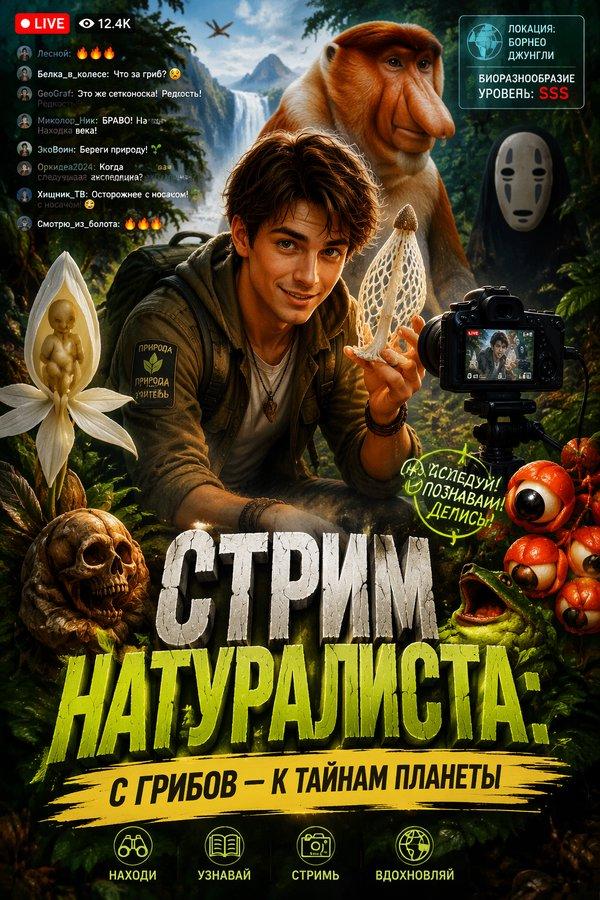 Стрим натуралиста: С грибов — к тайнам планеты