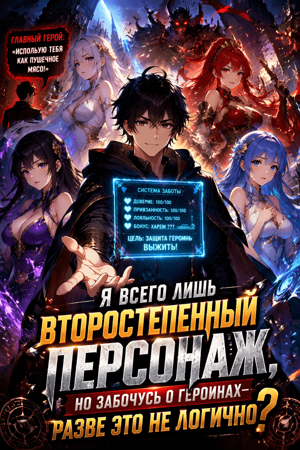 Я всего лишь второстепенный персонаж, но забочусь о героинях — разве это не логично?