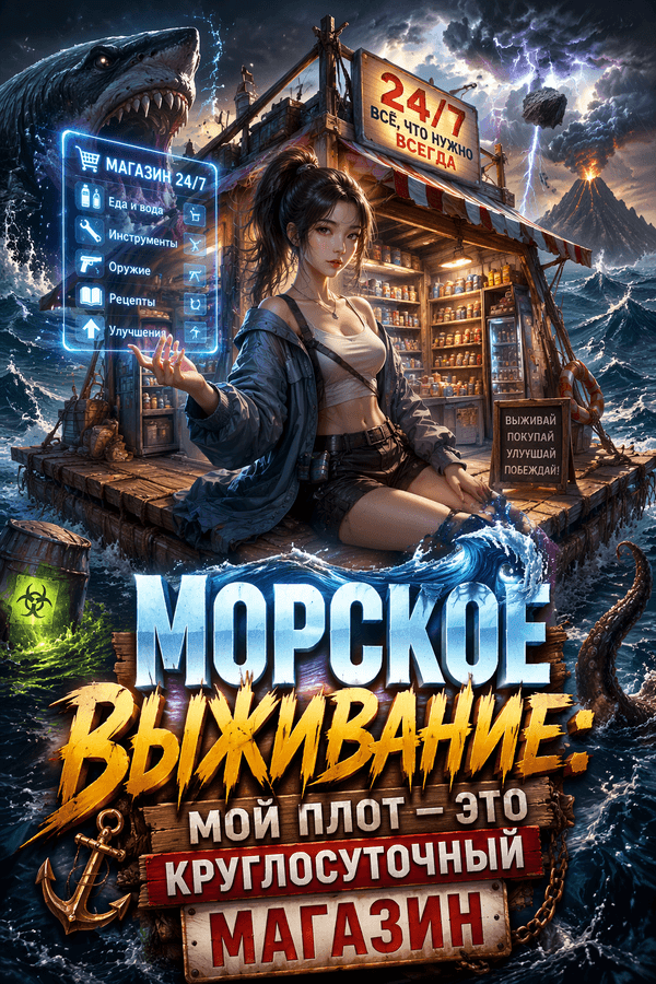 Морское выживание: Мой плот — это круглосуточный магазин