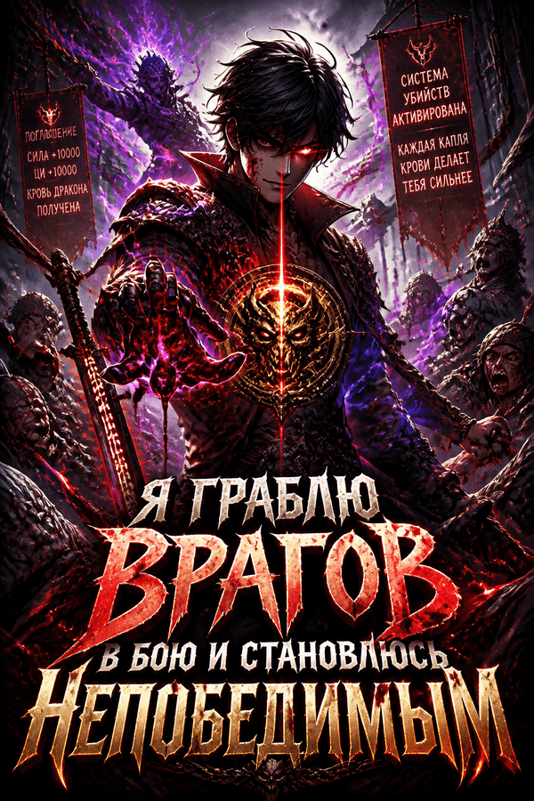 Я граблю врагов в бою и становлюсь непобедимым