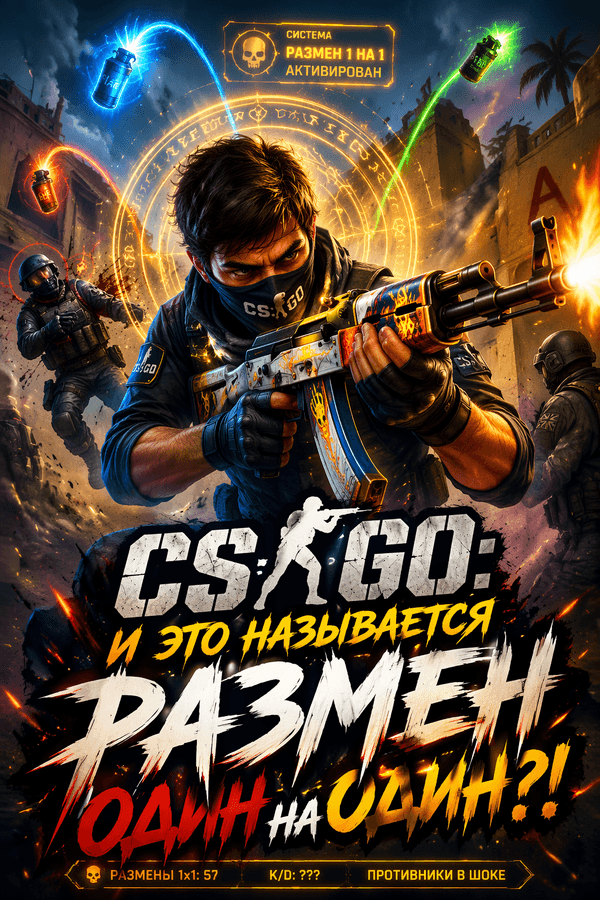 CS:GO: И это называется размен один на один?!